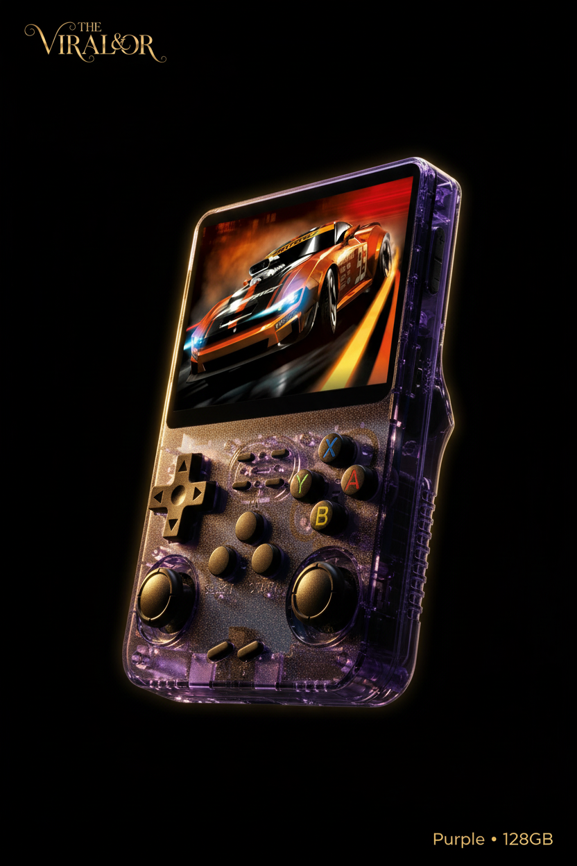 R36S Retro Handheld Game Console | 64GB & 128GB | 15,000+ Games | Linux | IPS 3.5"