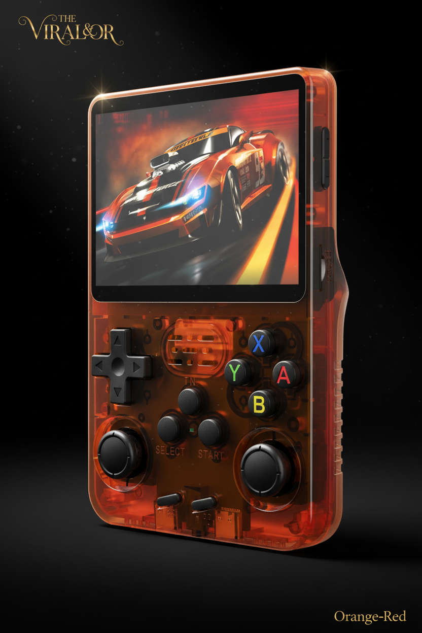 R36S Retro Handheld Game Console | 64GB & 128GB | 15,000+ Games | Linux | IPS 3.5"