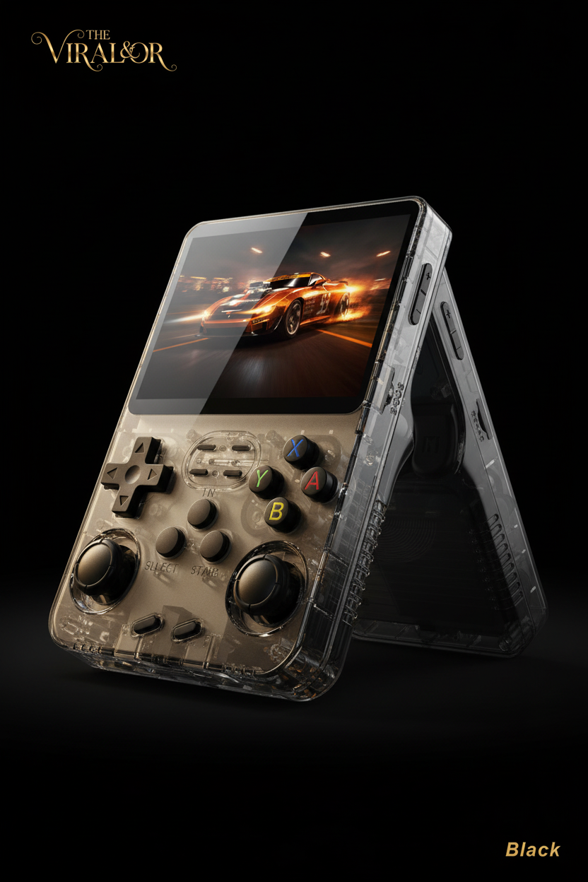 R36S Retro Handheld Game Console | 64GB & 128GB | 15,000+ Games | Linux | IPS 3.5"